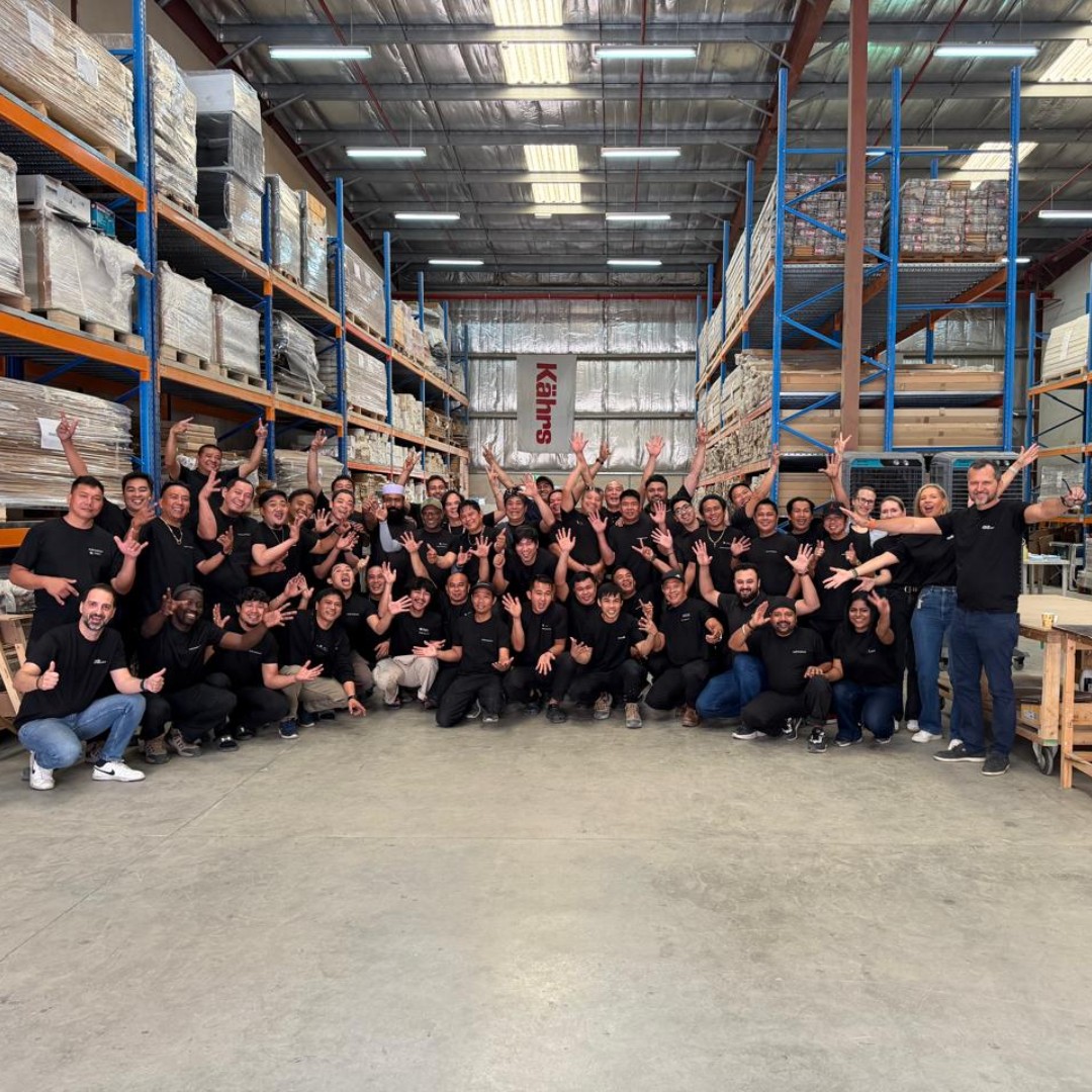 Behind every floor is a close-knit team. A team that keeps projects moving across the UAE every day.

With plenty of stock available in our warehouse and more on the way, we’re proud to be building Dubai together.