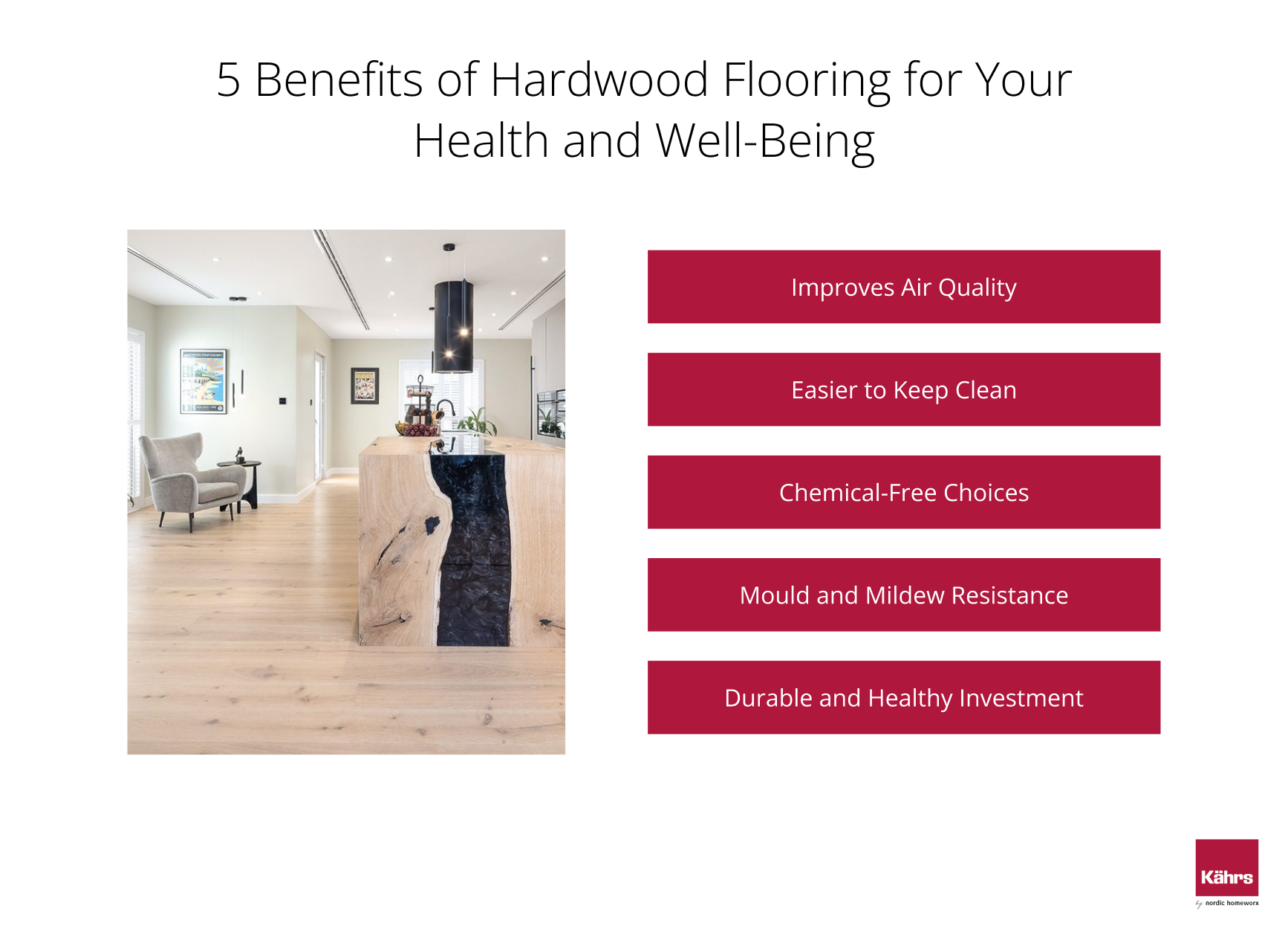 5 Benefits of Hardwood Flooring for Your Health and Well-Being